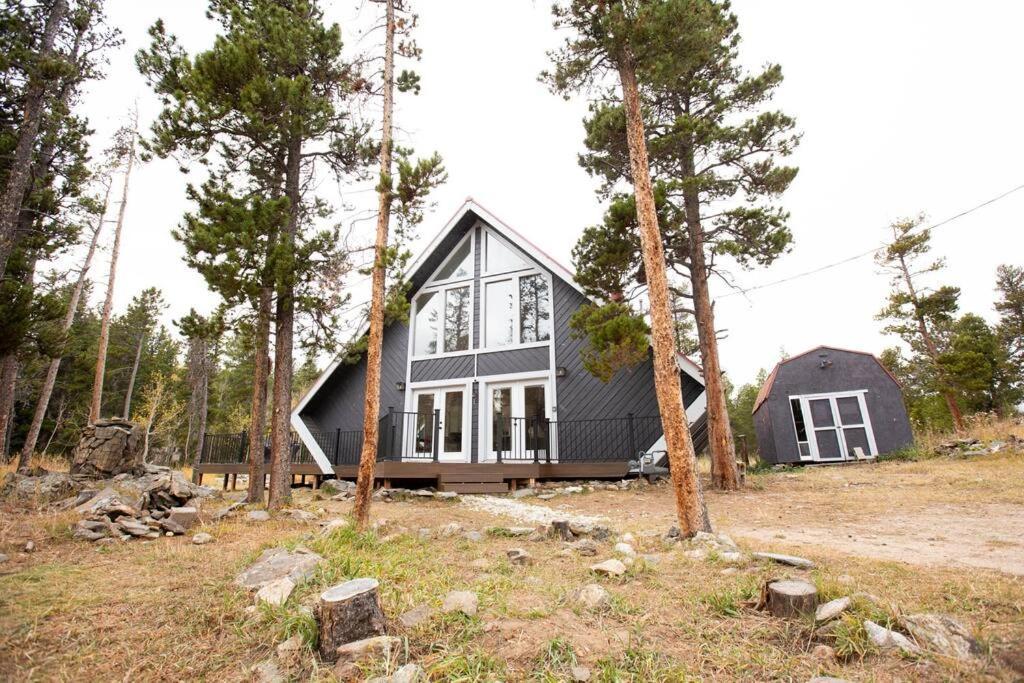 Little Gem Lodge Unique Mtn A-Frame W Hot Tub Black Hawk Esterno foto