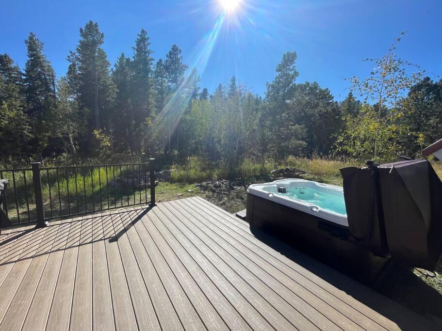 Little Gem Lodge Unique Mtn A-Frame W Hot Tub Black Hawk Esterno foto